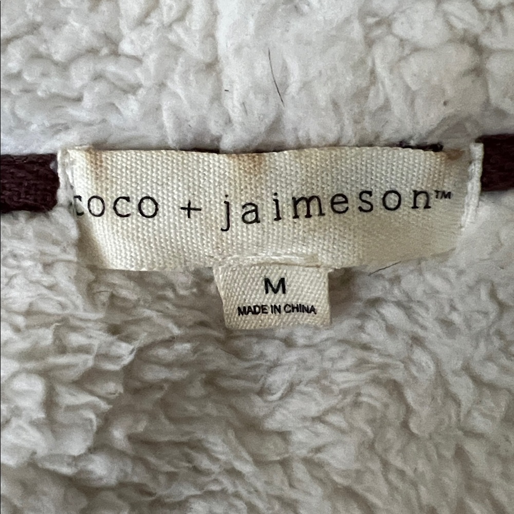 Coco +  jaimeson Tan and Cream Open Front Vest - Picture 11 of 12